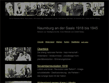 Tablet Screenshot of naumburg1933.de